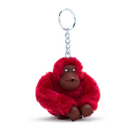 Kipling Sven Monkey Keychain Accessoires Bordeaux | BE 2005XY